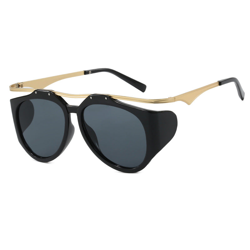 Damen Cat-Eye Sonnenbrille mit einzigartigem Design und schützenden Gläsern Karnz