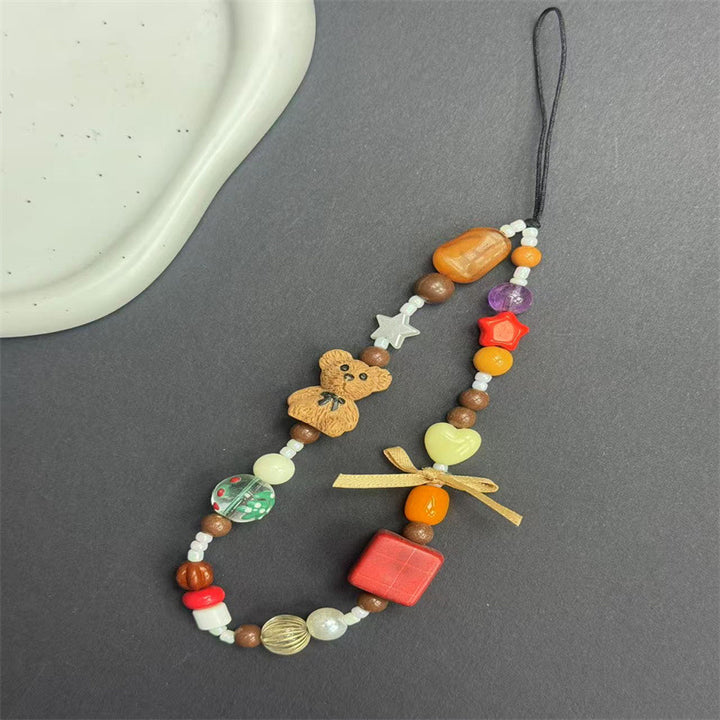 Verspielt Perlen Charm Handy Lanyard Karnz 1790136000