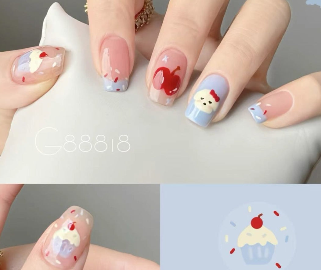 Luxus dekorative Nagelkunst Karnz