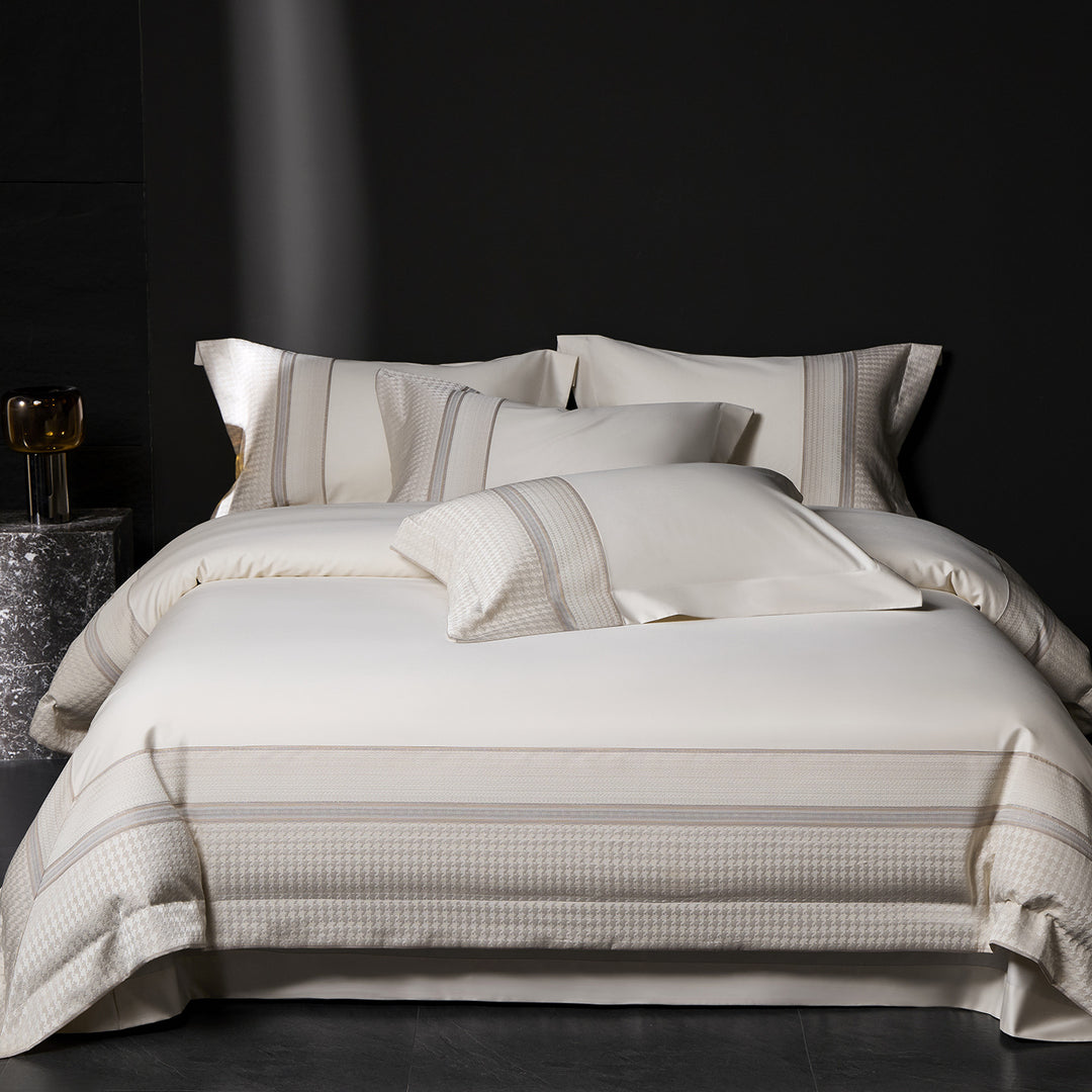 Luxuriöses Duvetbezug Set aus langstapeligem Baumwollsatin