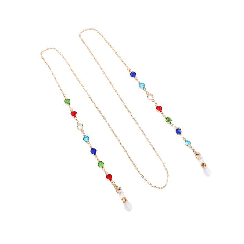 Elegante Brillenhalter Kette Karnz