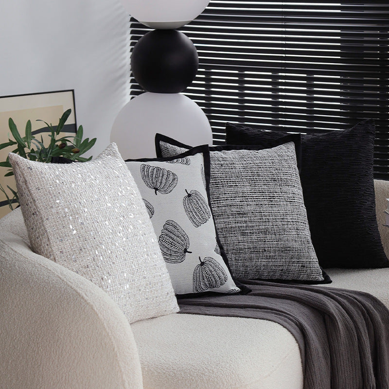 Dekoratives Kissen mit strukturiertem Design