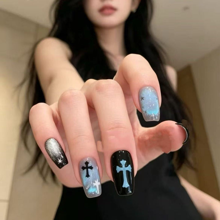 Celestial Cross Nagelkunst Set Karnz