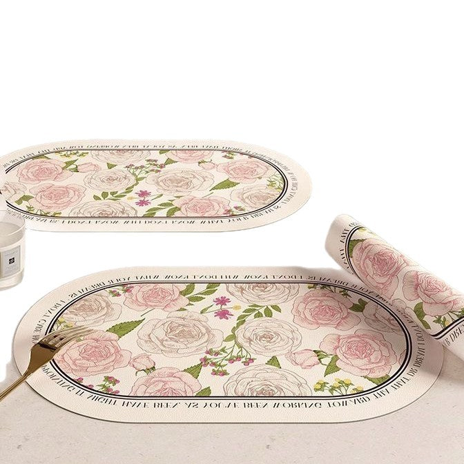 Tischdecke Floral Platzsets Karnz