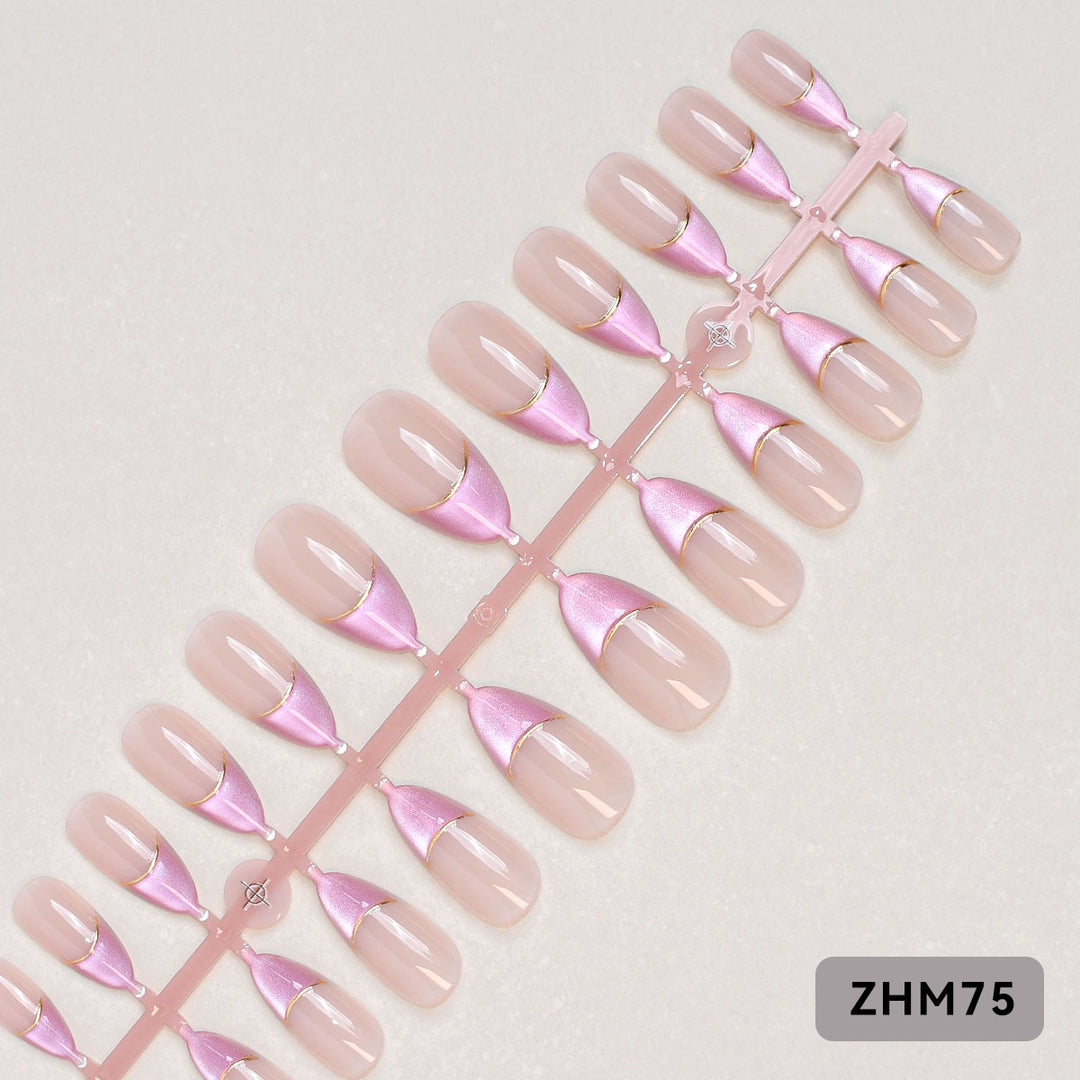 Elegantes Press-On-Nagel-Set Karnz