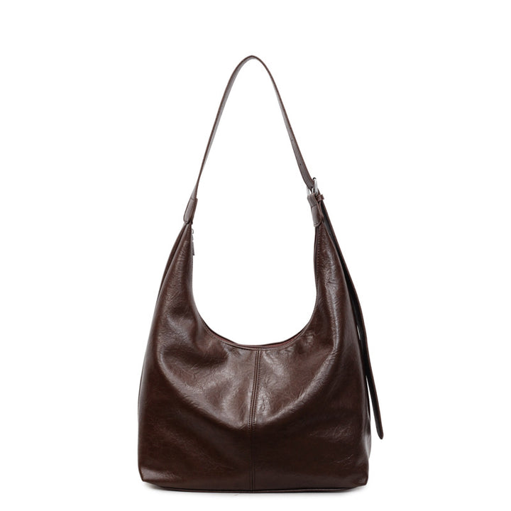 Premium Leder Slouchy Handtasche Karnz