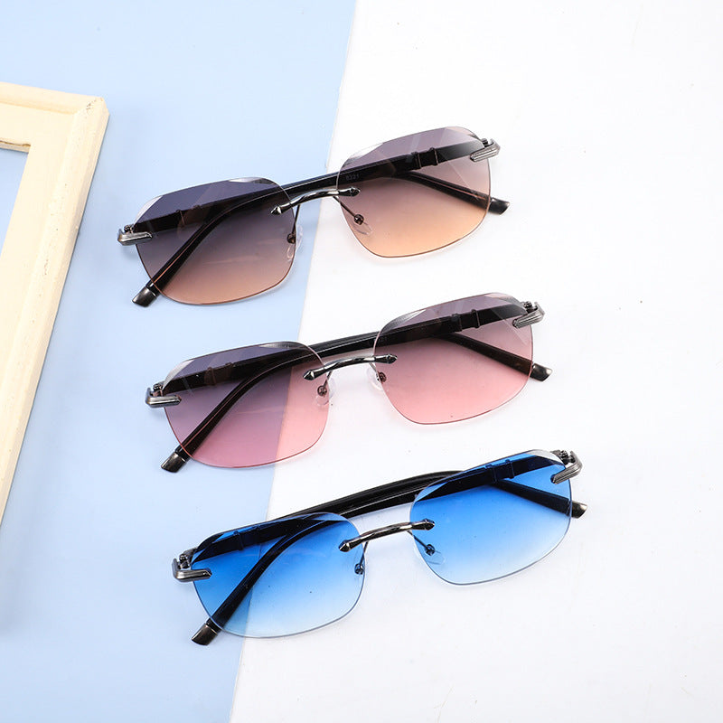 Damen elegante quadratische Sonnenbrille Karnz