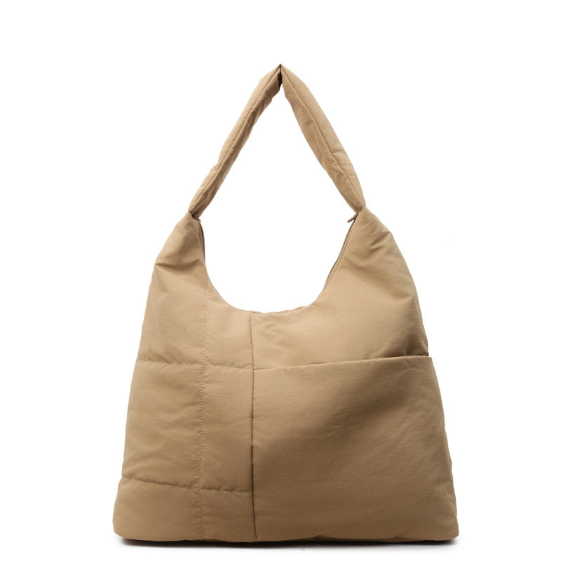 Gemütliche gesteppten Schultertasche Karnz