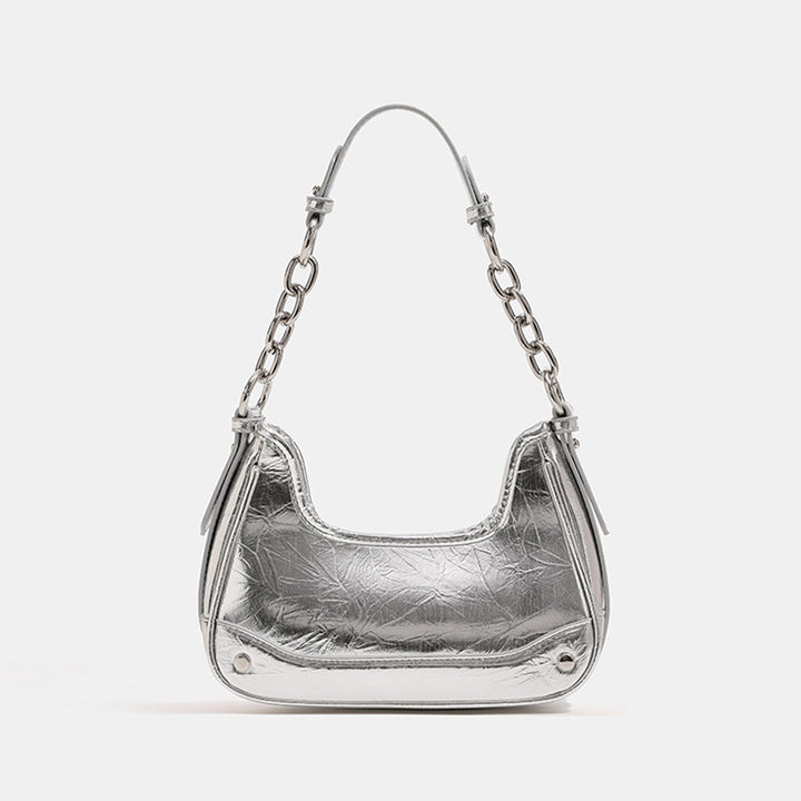 Chic Metallic Schultertasche Karnz