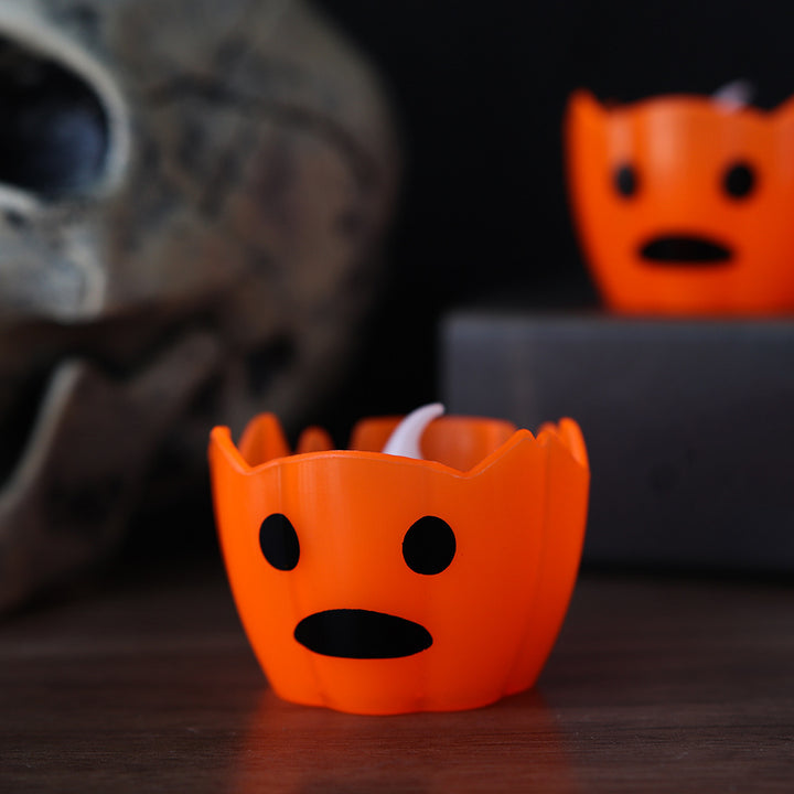 Halloween Kürbis Kerzenhalter Karnz