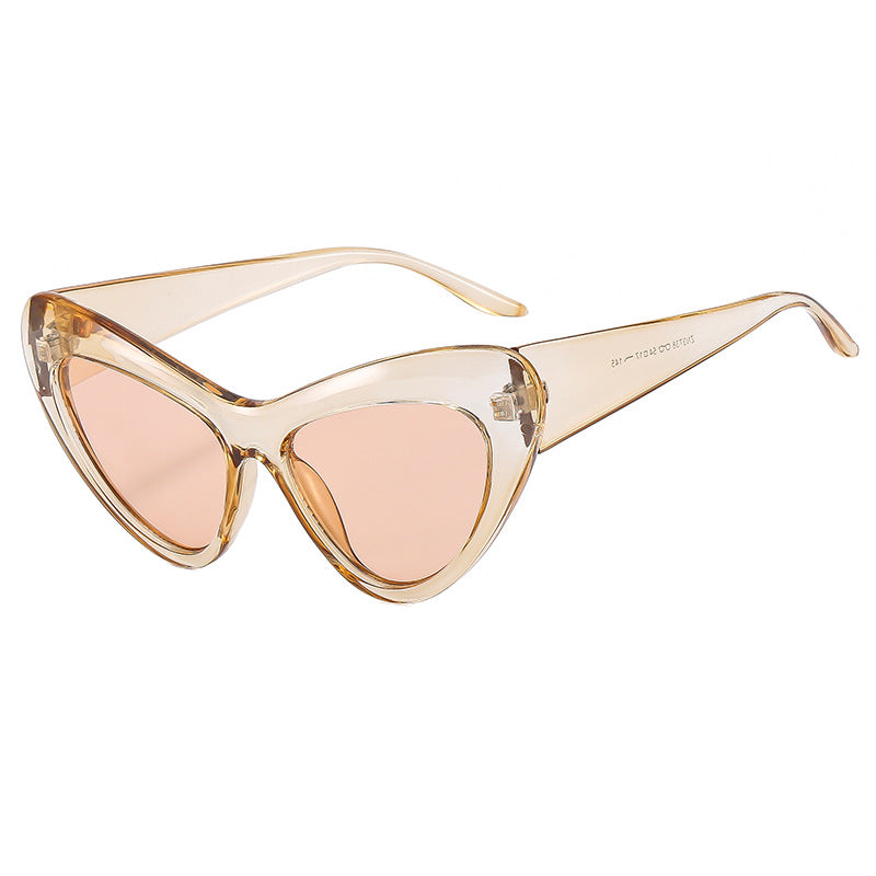 Damen Cat-Eye Sonnenbrille im markanten Design Karnz