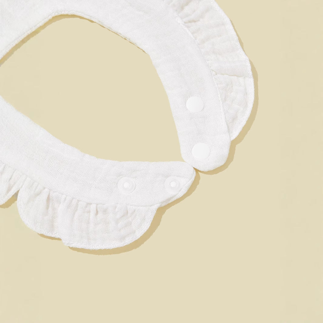 Weiches Musselin Baby Lätzchen und Wickelunterlage Set Karnz
