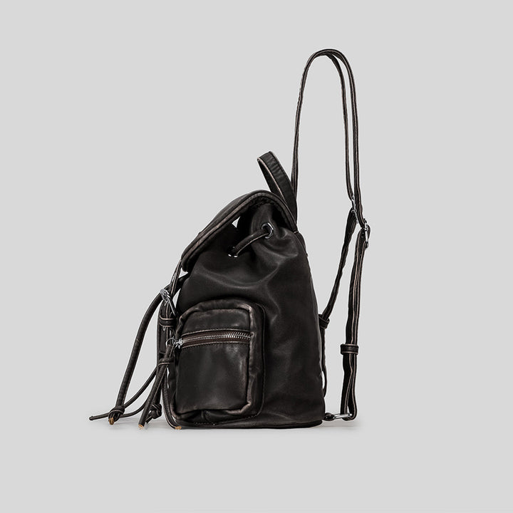 Multifunktions-Leder-Rucksack