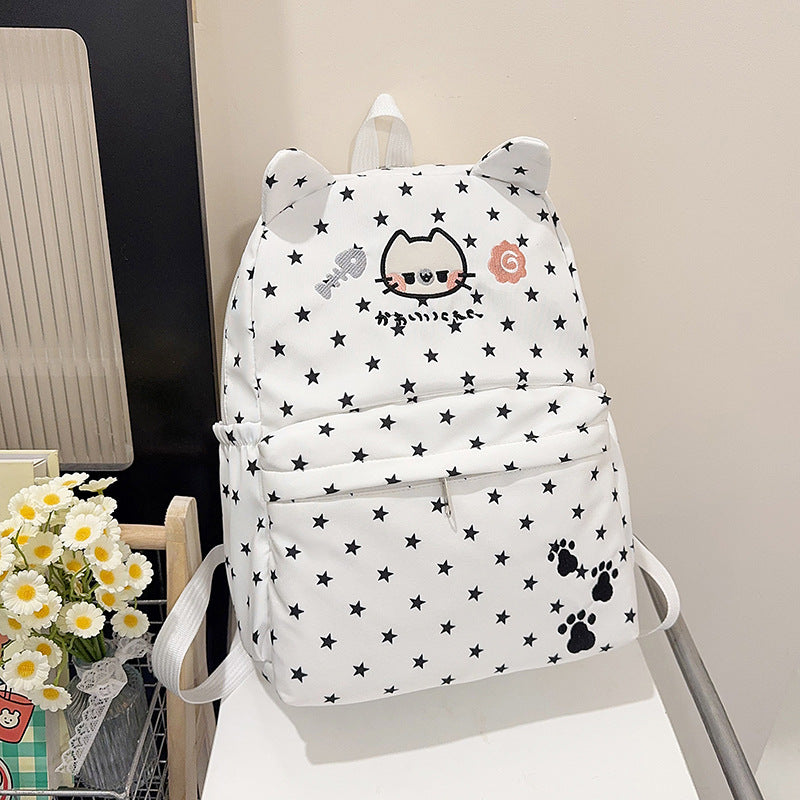 Verspielter Katzen-Themen-Rucksack