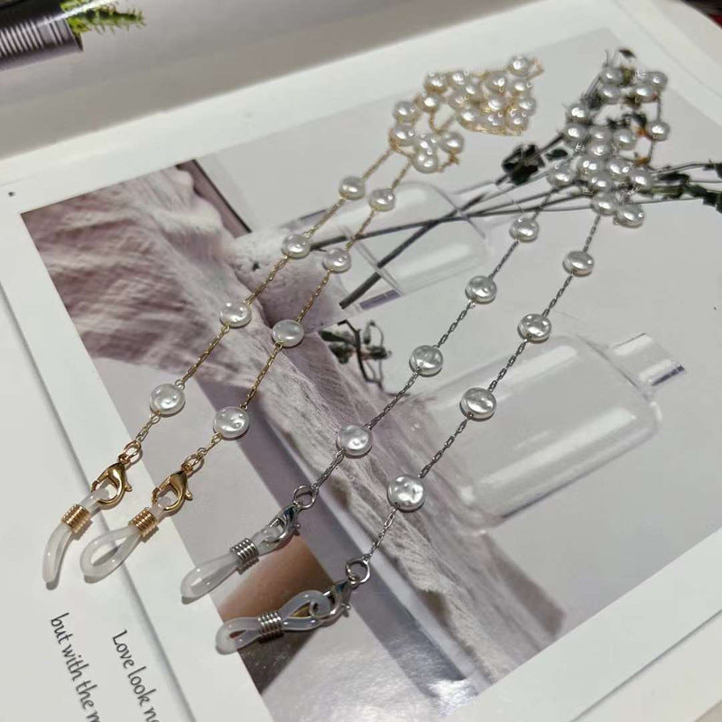 Elegante perlenverknüpfte Brillenband Karnz 1786692184