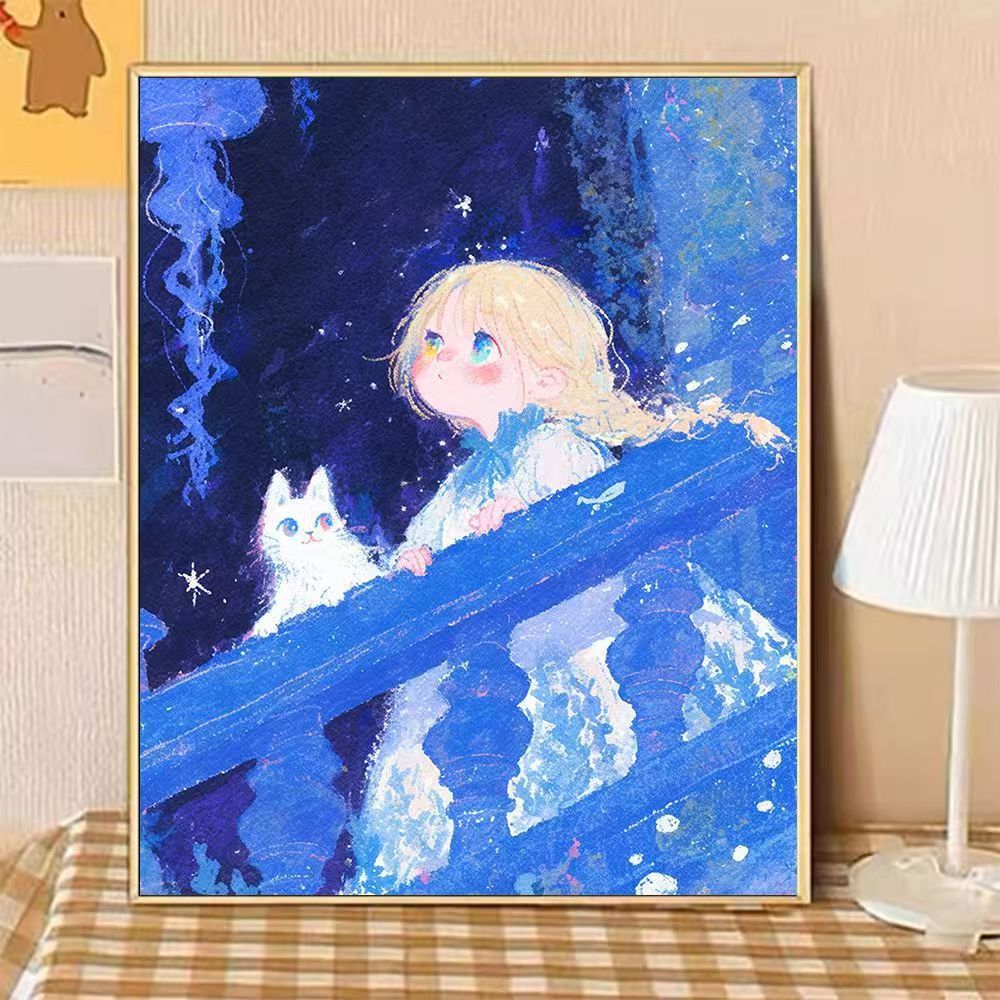 Traumhafte Unterwasser-Abenteuer Wandkunst Karnz