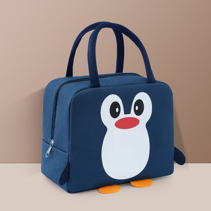 Pinguin-Themen Isolierte Lunch Tasche
