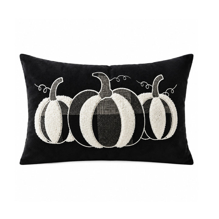 Halloween Sherpa Tufted Rückenstützen Kissenbezug