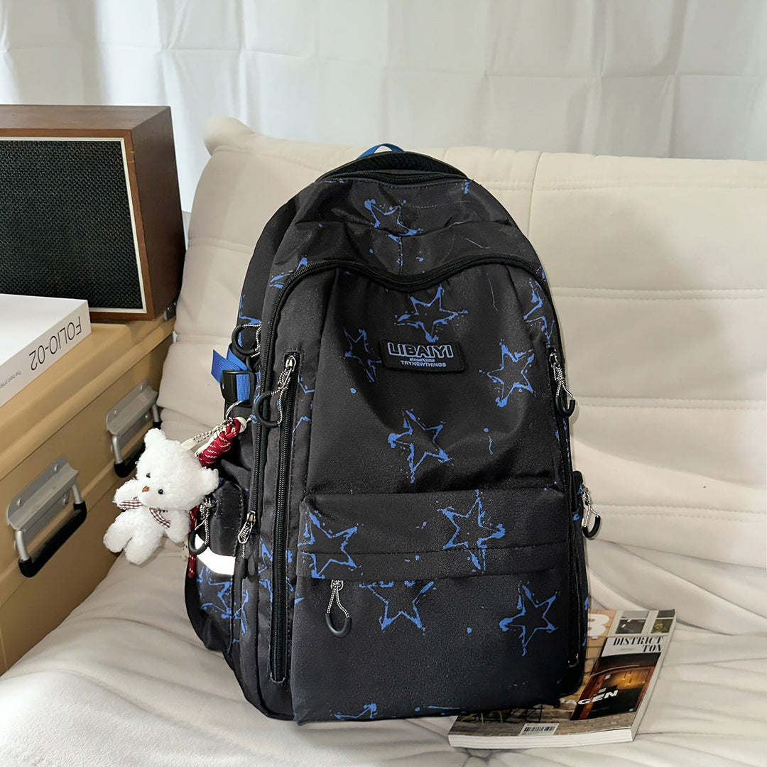 Multifunktionaler Rucksack mit Sternmuster Karnz