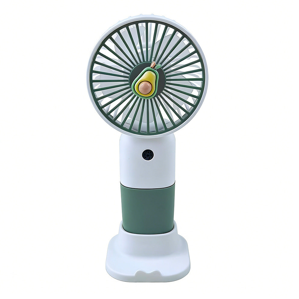 Damen tragbarer Mini-Handventilator mit doppelter USB-Ladefunktion Karnz