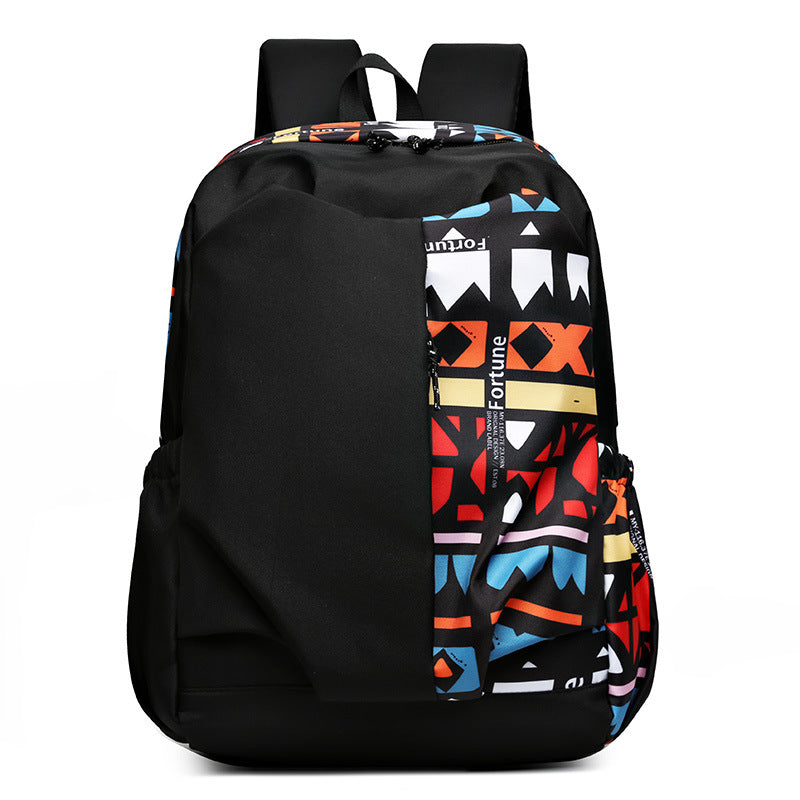 Geometrischer Druck Langlebiger Rucksack Karnz