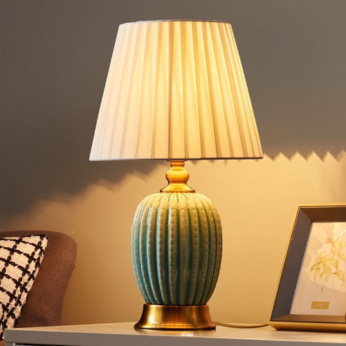Vintage Keramische Akzent Tischlampe
