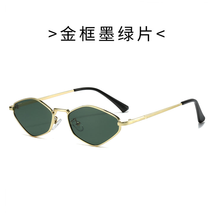 Damen Modische Sonnenbrille im futuristischen Design Karnz