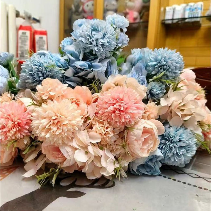 Realistische Künstliche Blumenstrauß Anordnung
