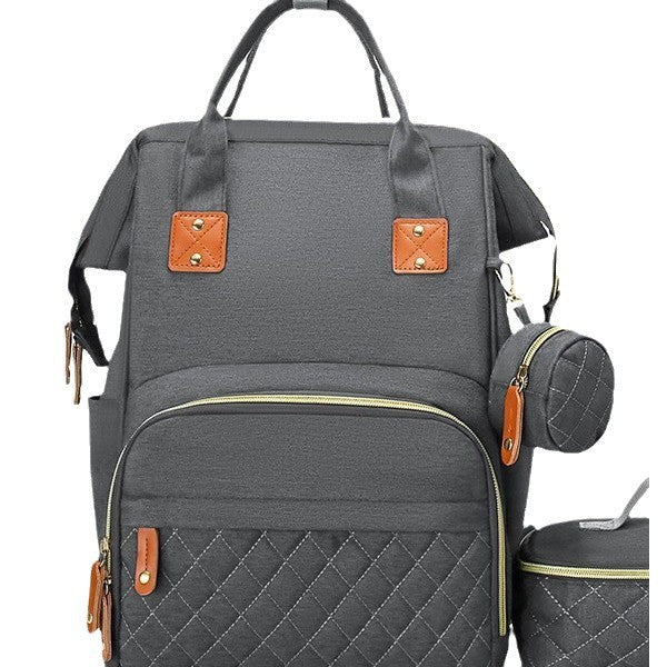 Vielzweck gesteppter Wickelrucksack Karnz