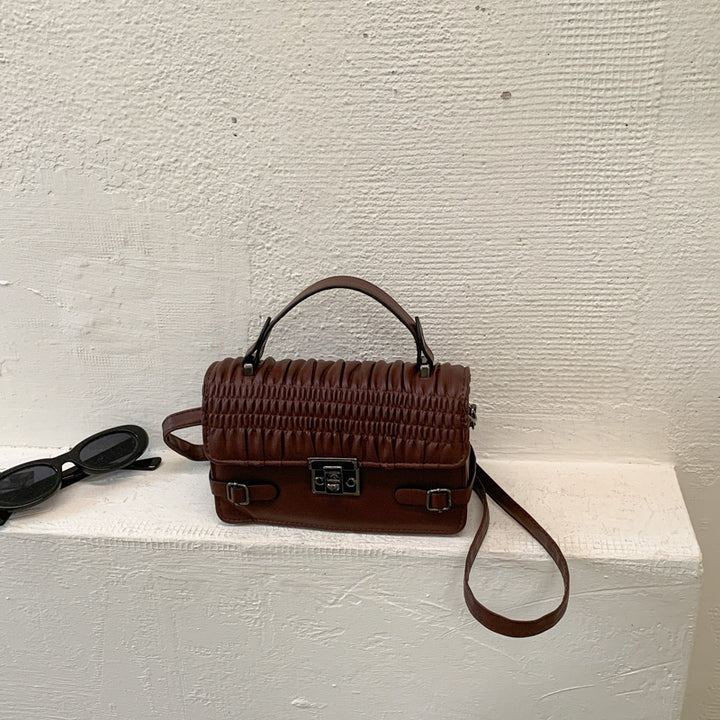 Elegante strukturierte Umhängetasche