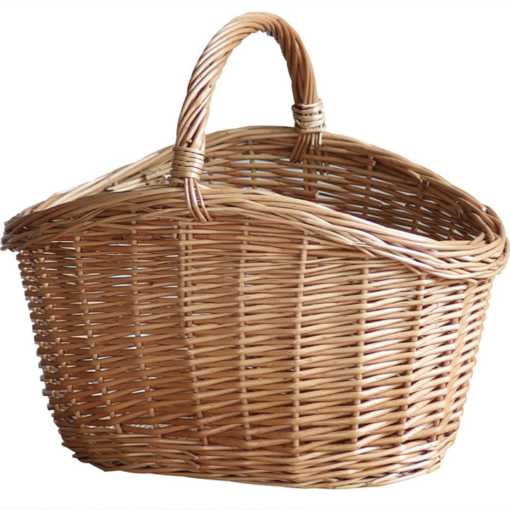Aufbewahrungskorb aus natürlichem Rattan Karnz