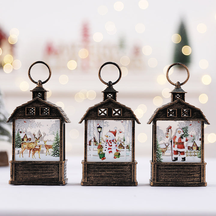 Dekoratives Weihnachtslaternen-Set