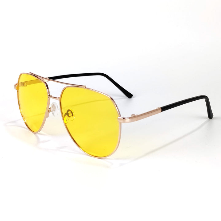 Herren elegante Piloten-Sonnenbrille Karnz