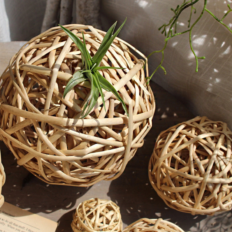 Dekorativer Naturmaterial Deko Ball Karnz