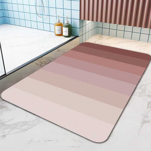Stylische Farbverlauf-Badematte