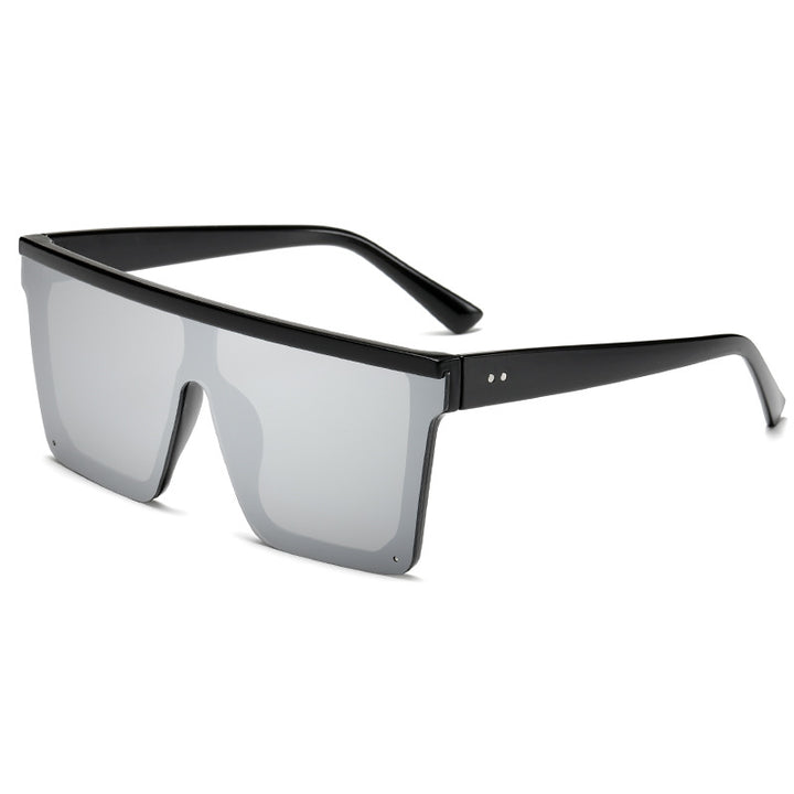 Damen modische visuelle Sonnenbrille mit breitem Rahmen Karnz