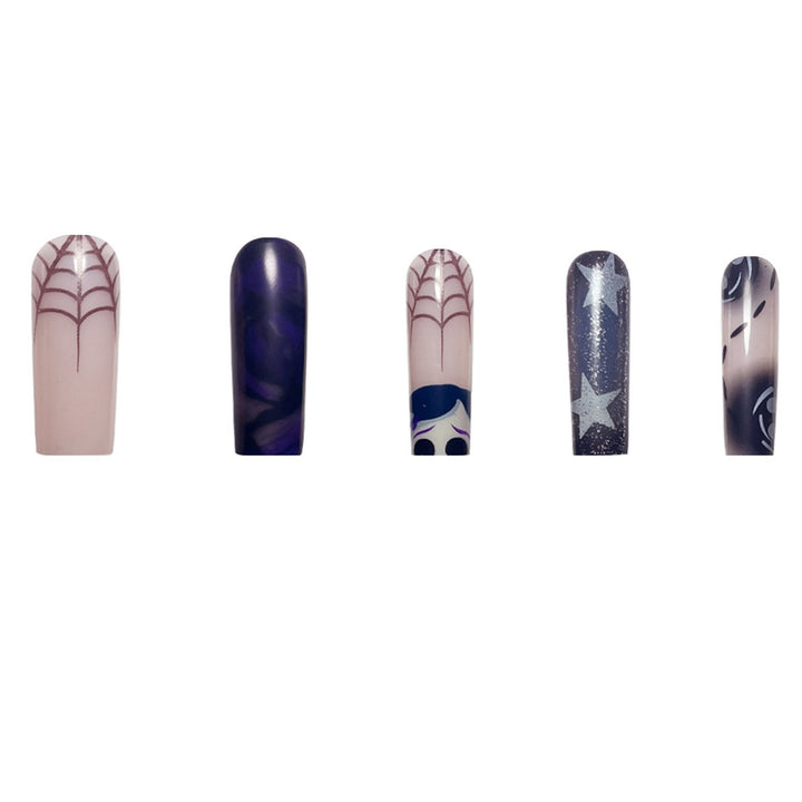 Künstlerisches Kosmisches Nageldesign Karnz