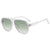 Damen Sportliche Sonnenbrille im angesagten Shield-Design Karnz