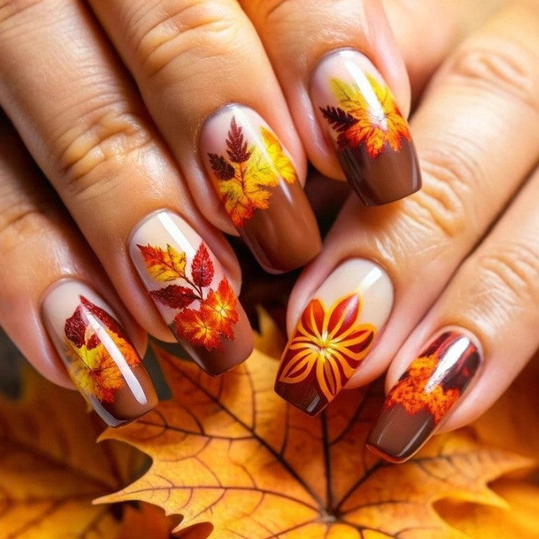 Elegante Kunstnagelverzierung Karnz