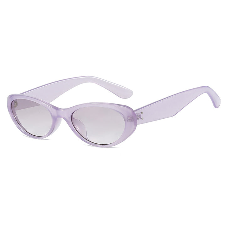 Damen modische Cat-Eye Sonnenbrille mit hochwertigem Kunststoffrahmen und UV-Schutz Karnz