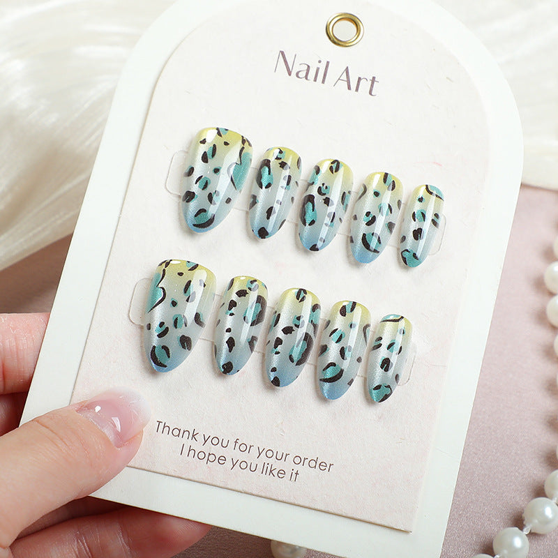 Elegante Künstlerische Press-On Nagelset