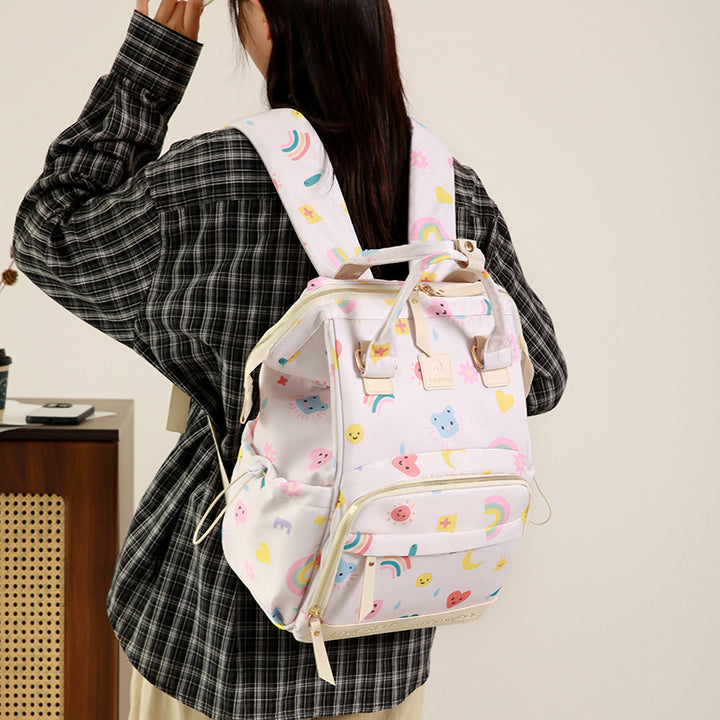 Multifunktionaler Kinder Cartoon-Themen Windelrucksack Karnz