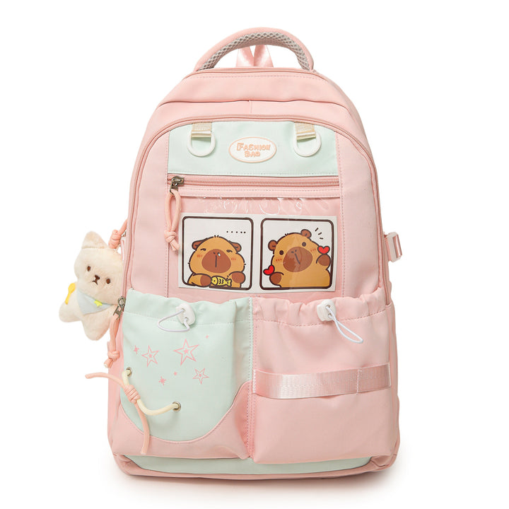 Cartoon-Charakter Druck Schulrucksack Karnz