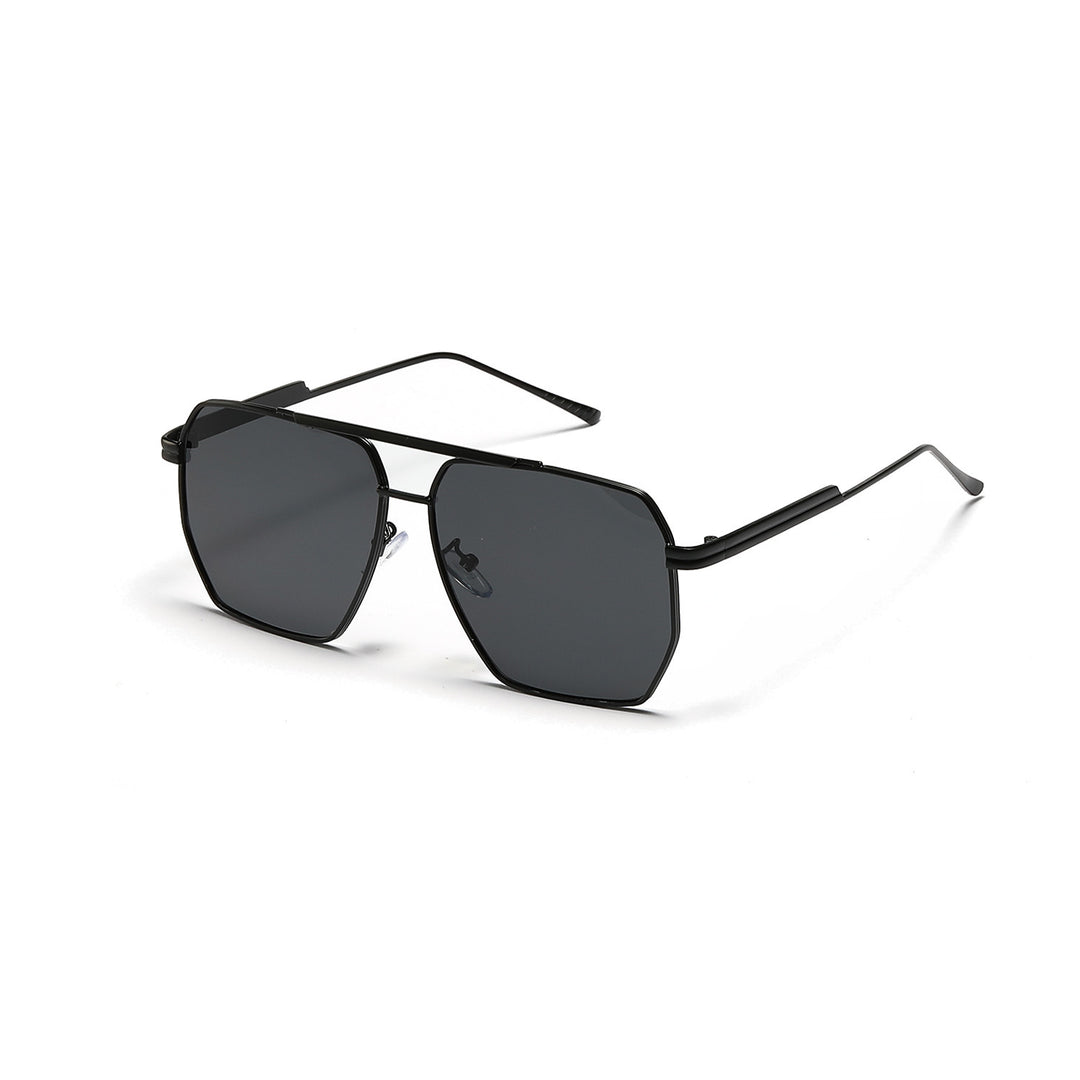 Damen elegante sechseckige Sonnenbrille Karnz