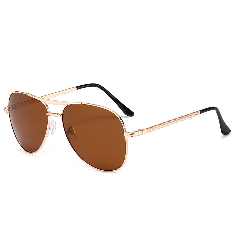 Herren modische Pilotensonnenbrille mit kratzfesten Gläsern Karnz