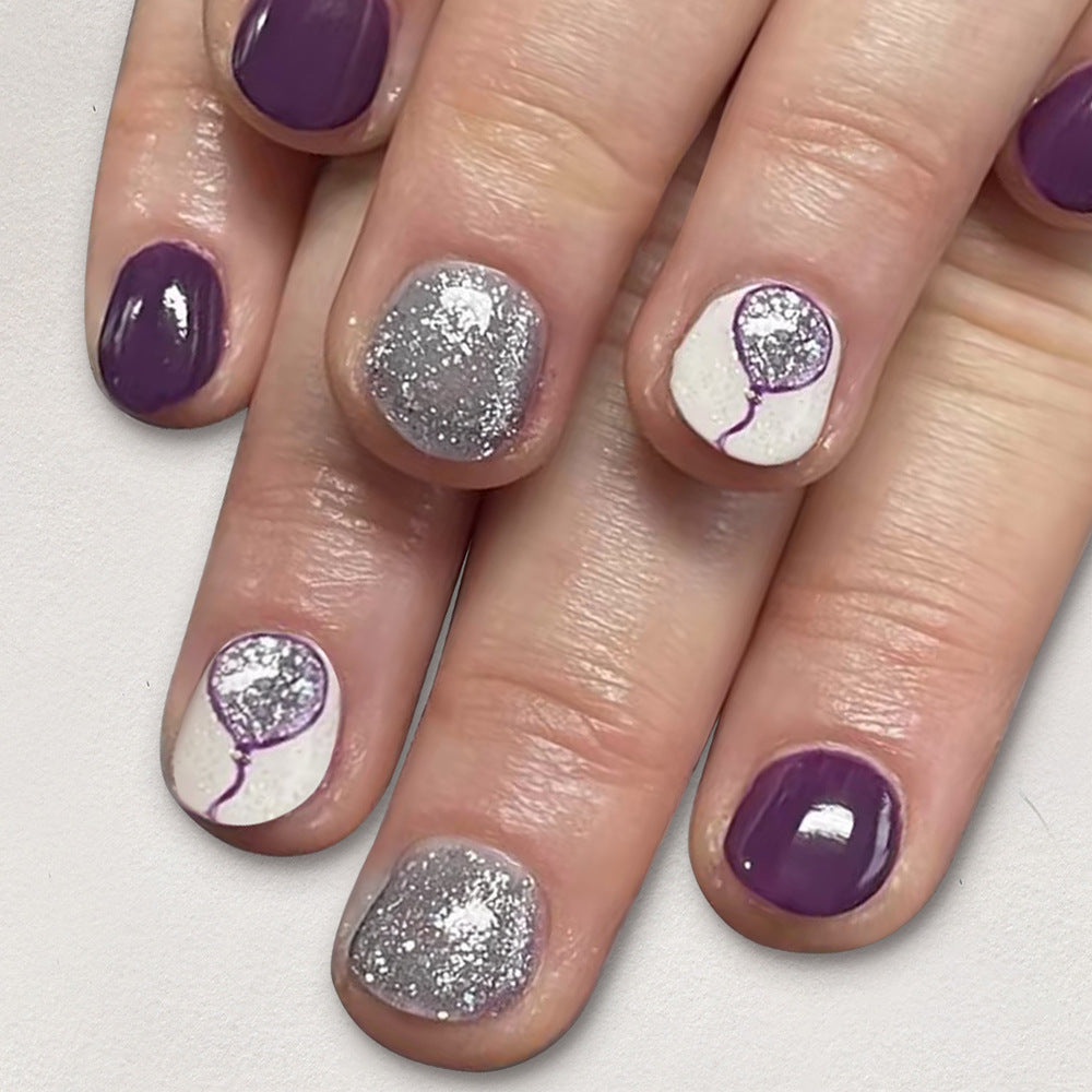 Kreatives Ballon-Themen Nagelkunst Set Karnz