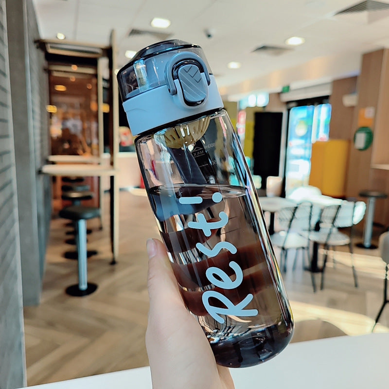 Damen Ergonomische Wasserflasche für Fitness Karnz