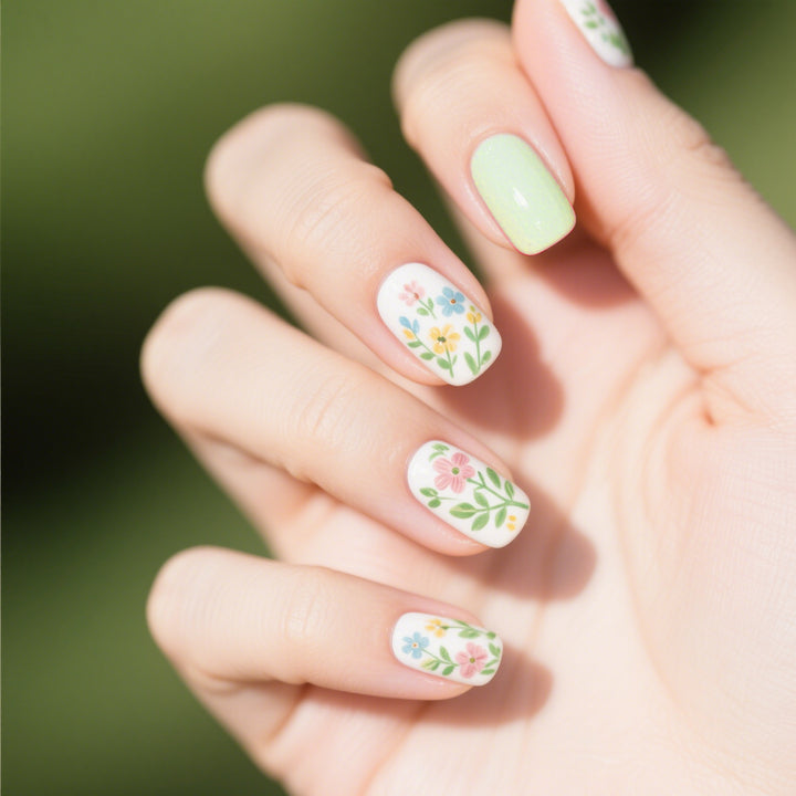 Künstlerische Florale Nagelkunst Karnz 1789915913
