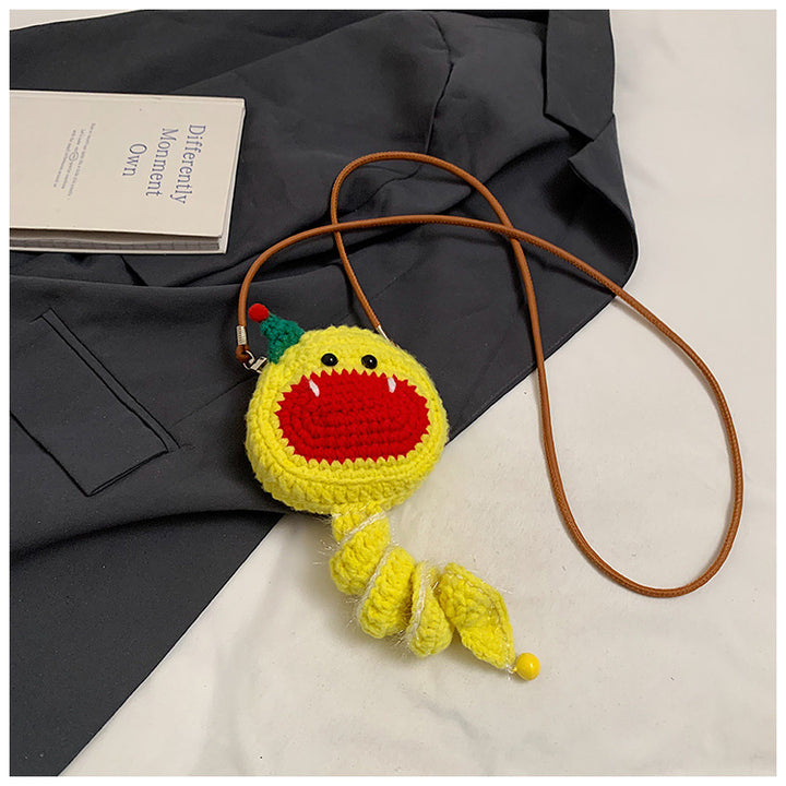 Kreative Häkelmonster Tasche