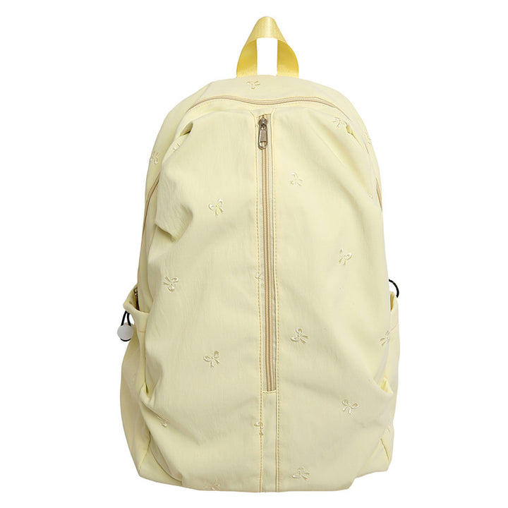 Bestickter Bogen-Design Rucksack Karnz